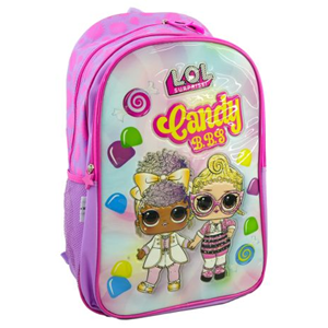 ست 25 در 1 کوله پشتی 46 سانتی مدل Promotion Items 25 in 1 - LOL Surprise - Candy B.B.S _کوله پشتی